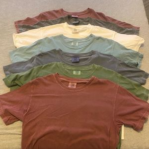Comfort colors shirts bulk lot!